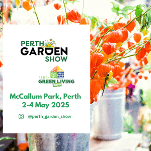 Perth Garden Show 2-4 May 2025, McCallum Park, Perth